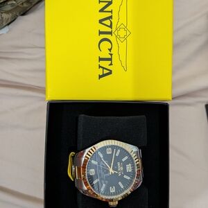 Invicta Brand New Men's Watch with Black Dial